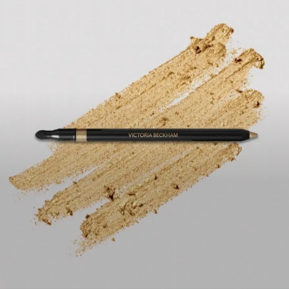 Victoria Beckham Satin Kajal Eyeliner in Gold. New In Box